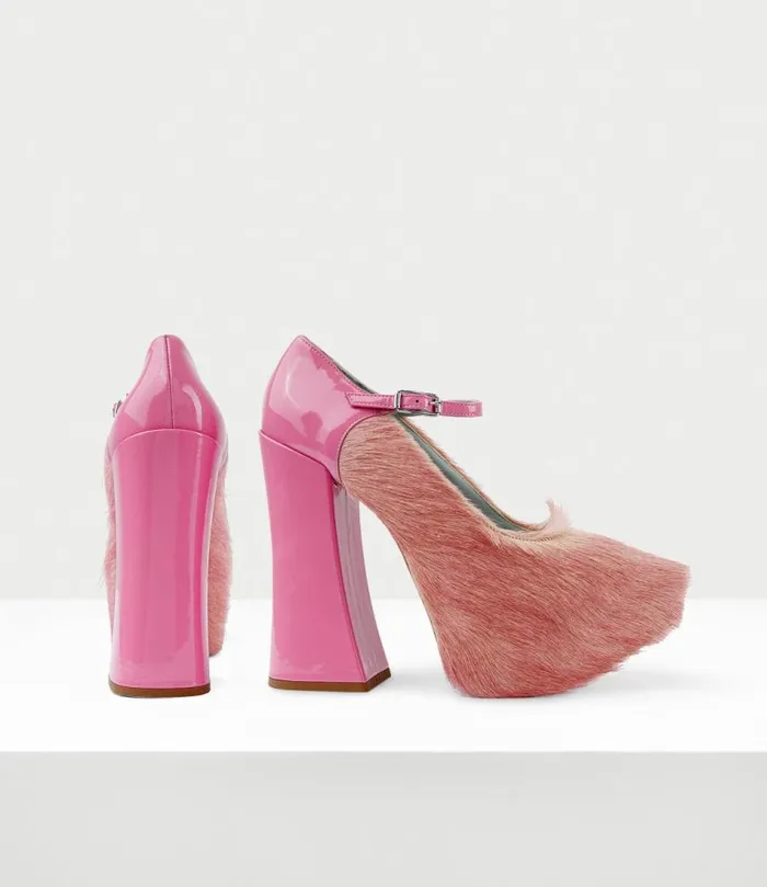 Platforms Women Vivienne Westwood Arctic Mary Jane In Pink
