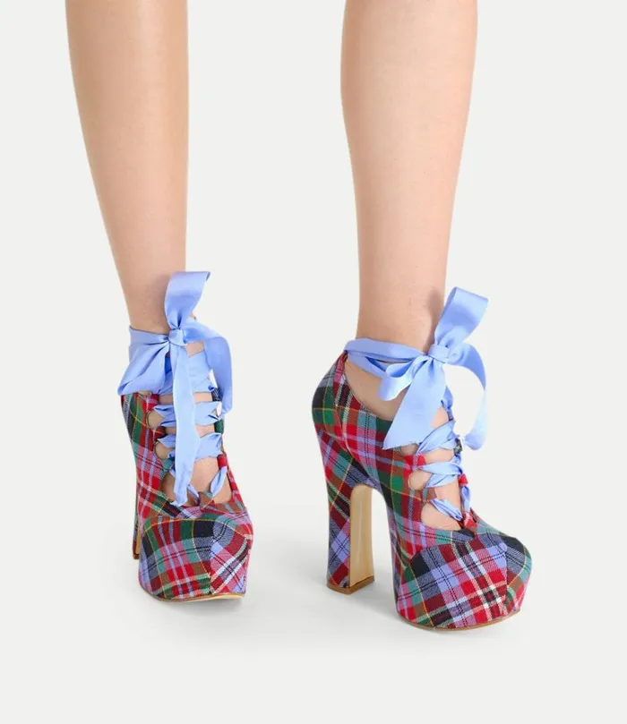 Platforms Women Vivienne Westwood Elevated Ghillie Platform In Brick