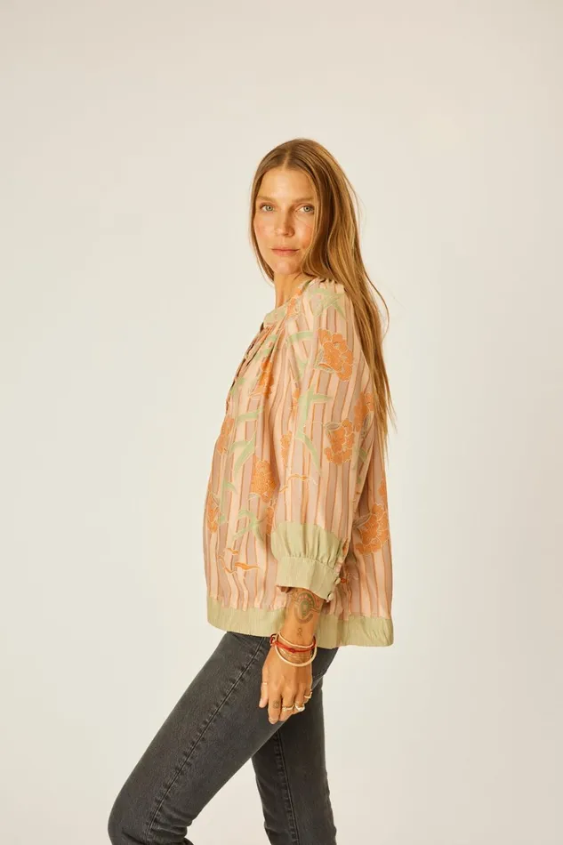 Remy Top Chamomile Apricot Women Natalie Martin Tops