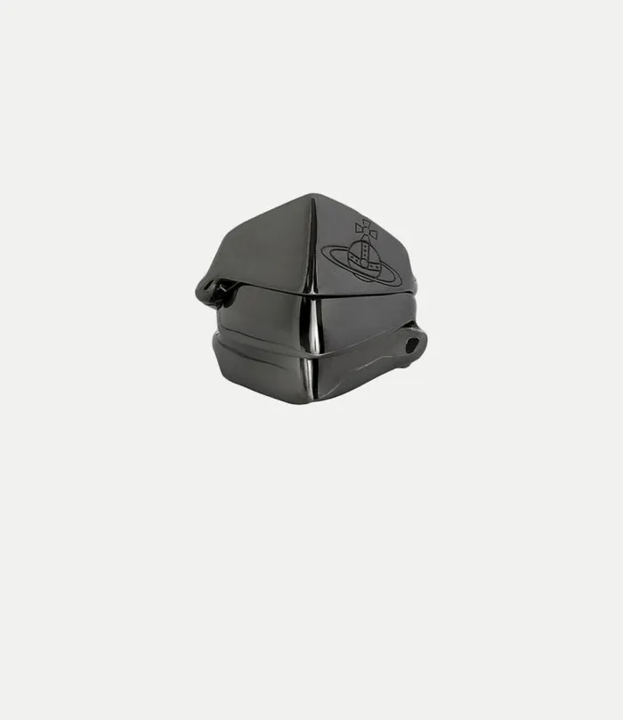 Rings Men Vivienne Westwood Knuckleduster Ring In Ruthenium