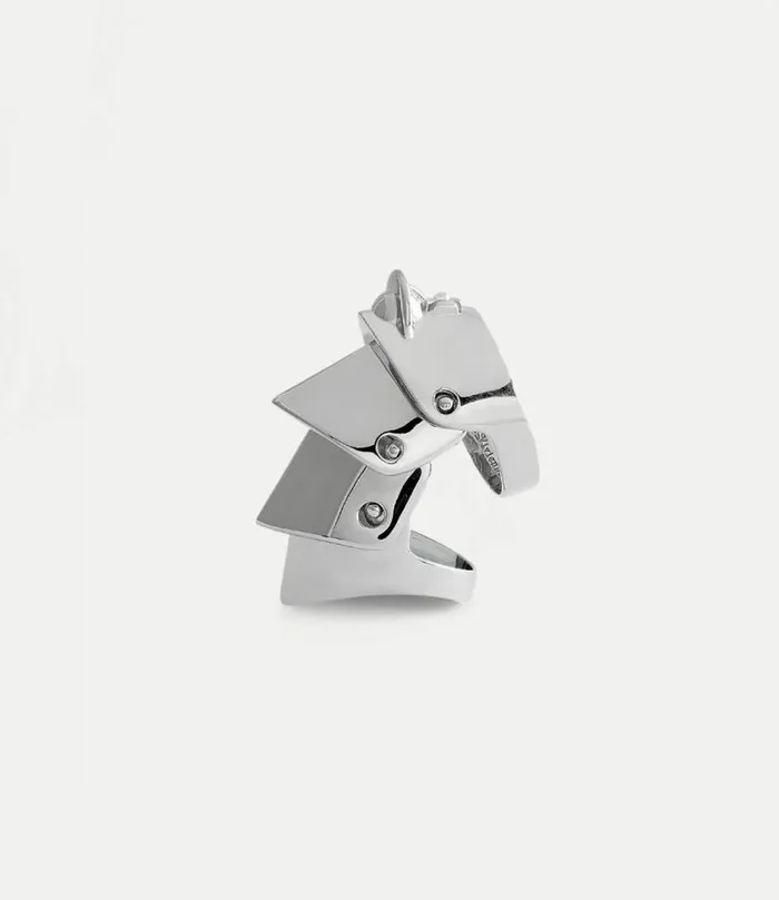 Rings WomenMen Vivienne Westwood Armour Ring In Platinum