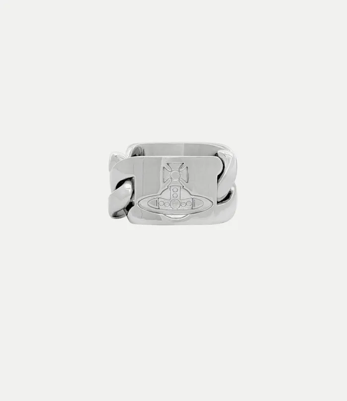 Rings WomenMen Vivienne Westwood Janus Ring In Platinum