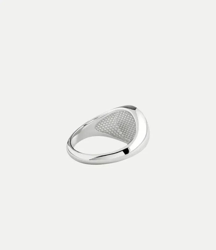 Rings WomenMen Vivienne Westwood Sigillo Ring In Rhodium925