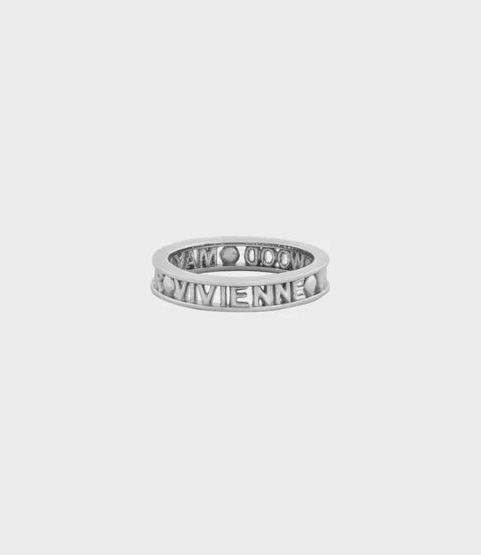 Rings WomenMen Vivienne Westwood Westminster Ring In Rhodium925