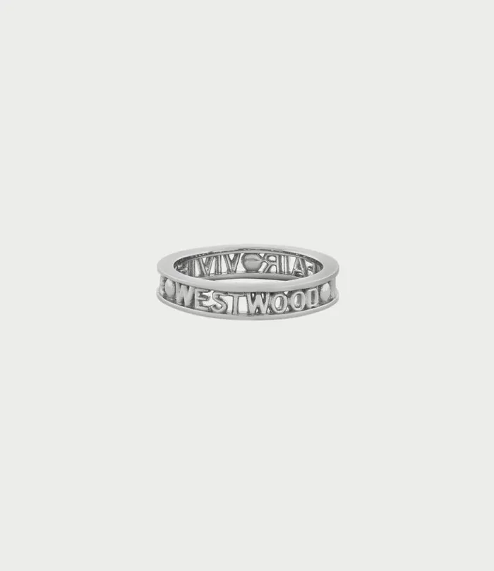 Rings WomenMen Vivienne Westwood Westminster Ring In Rhodium925