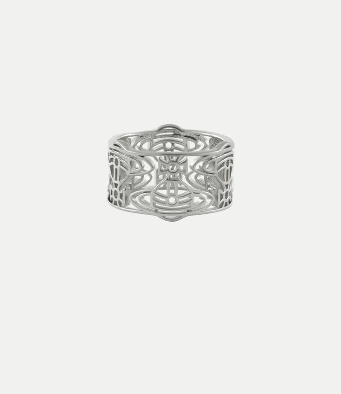 Rings Women Vivienne Westwood Devon Ring In Platinum