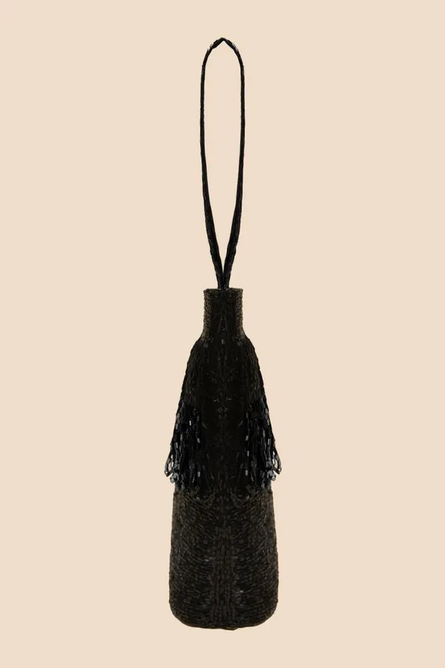 Rixo Bags Women Zenni Beaded Bucket Bag Black