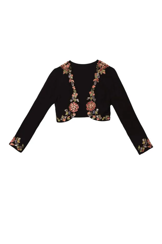 Rixo Coats And Jackets Women Larke Embellished Jacket Waterblossom Embellishment Black