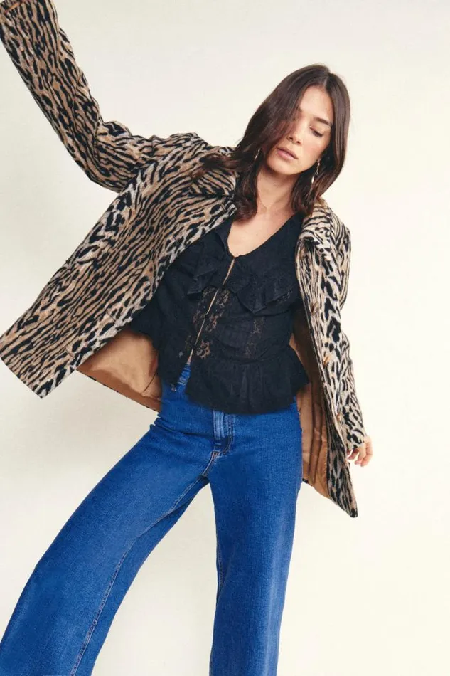 Rixo Coats And Jackets Women Tommie Jacket Bohemia Leopard Bohemia Leopard