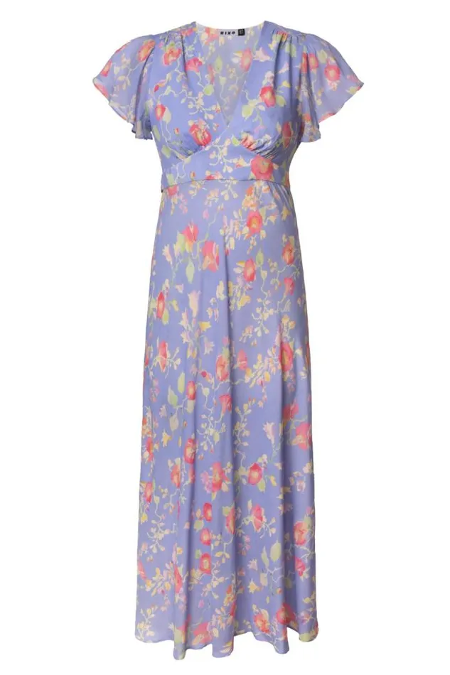 Rixo Dresses Women Florida Midi Dress Waterblossom Provence