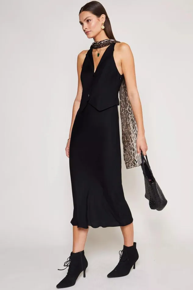 Rixo Dresses Women Kimmy Midi Dress Black