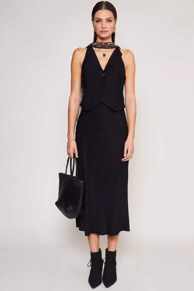 Rixo Dresses Women Kimmy Midi Dress Black