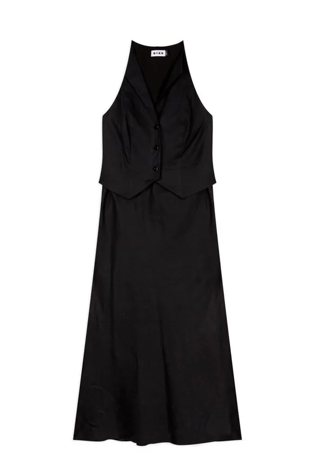 Rixo Dresses Women Kimmy Midi Dress Black