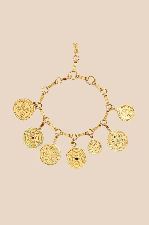Rixo Jewellery Women Adie GoldPlated Bracelet Gold