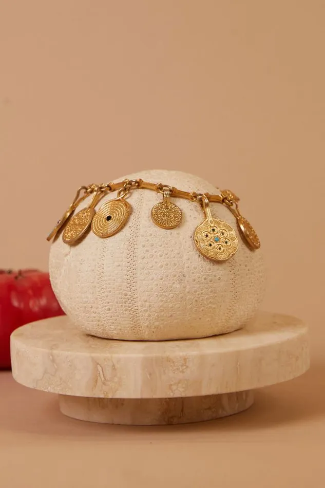 Rixo Jewellery Women Adie GoldPlated Bracelet Gold