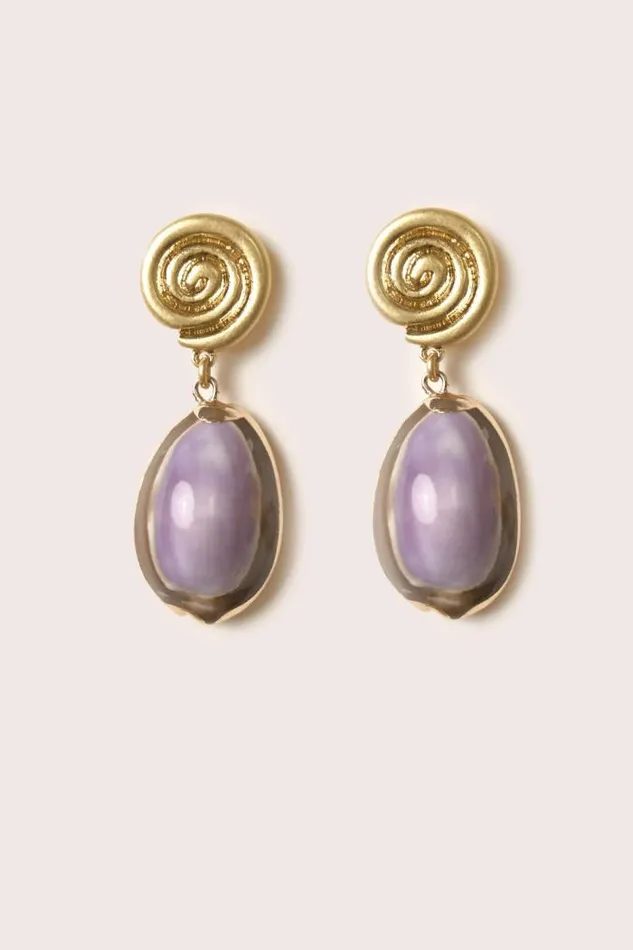 Rixo Jewellery Women Bissell Earrings Lavender