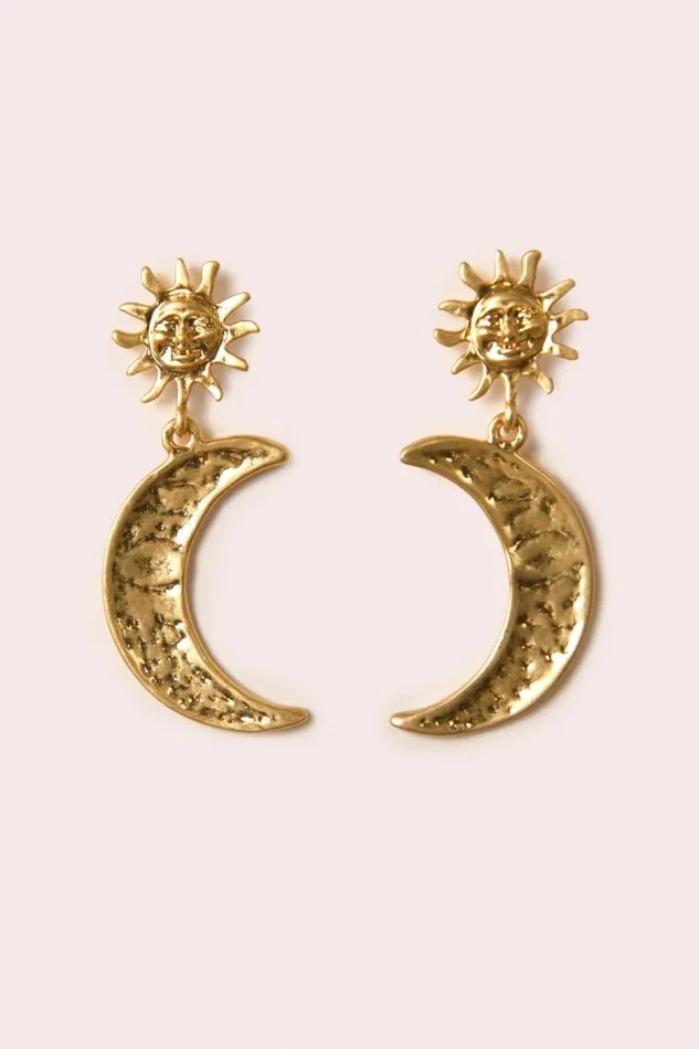 Rixo Jewellery Women Davies Earrings Gold