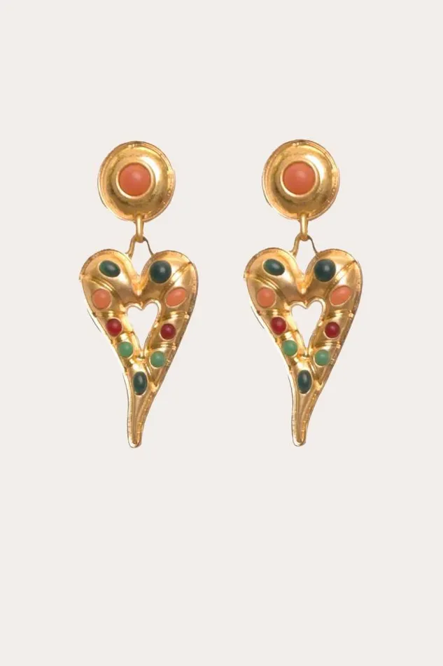 Rixo Jewellery Women Novalie Earrings Gold