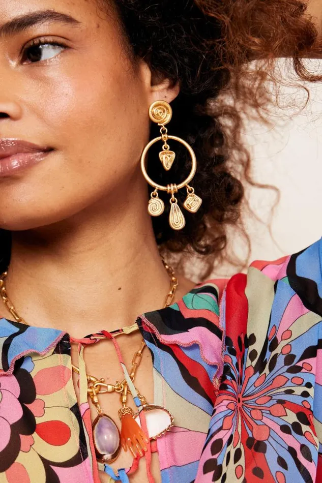 Rixo Jewellery Women Thome Earrings Gold