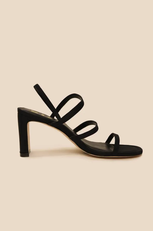 Rixo Shoes Women Ciervo Leather Sandals Black