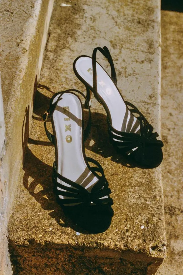 Rixo Shoes Women Mavi Suede Sandals Black