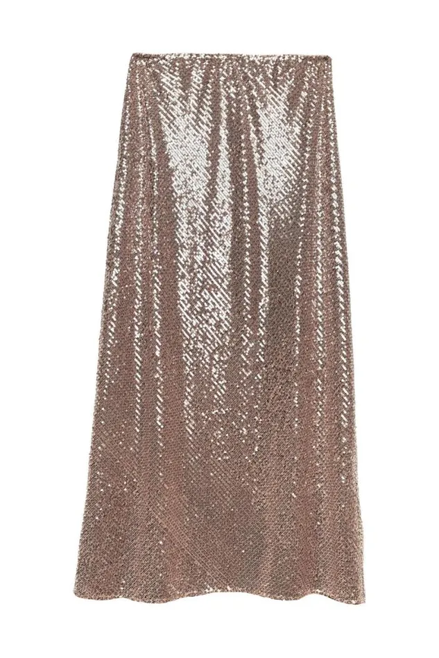 Rixo Skirts Women Ardith Midi Skirt Embellishment Gold
