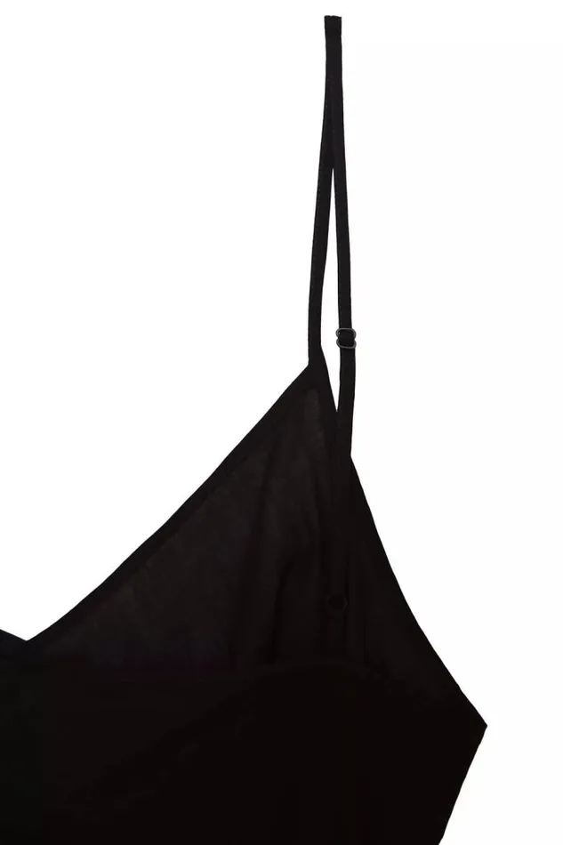 Rixo Staples Women Slip Dress Black