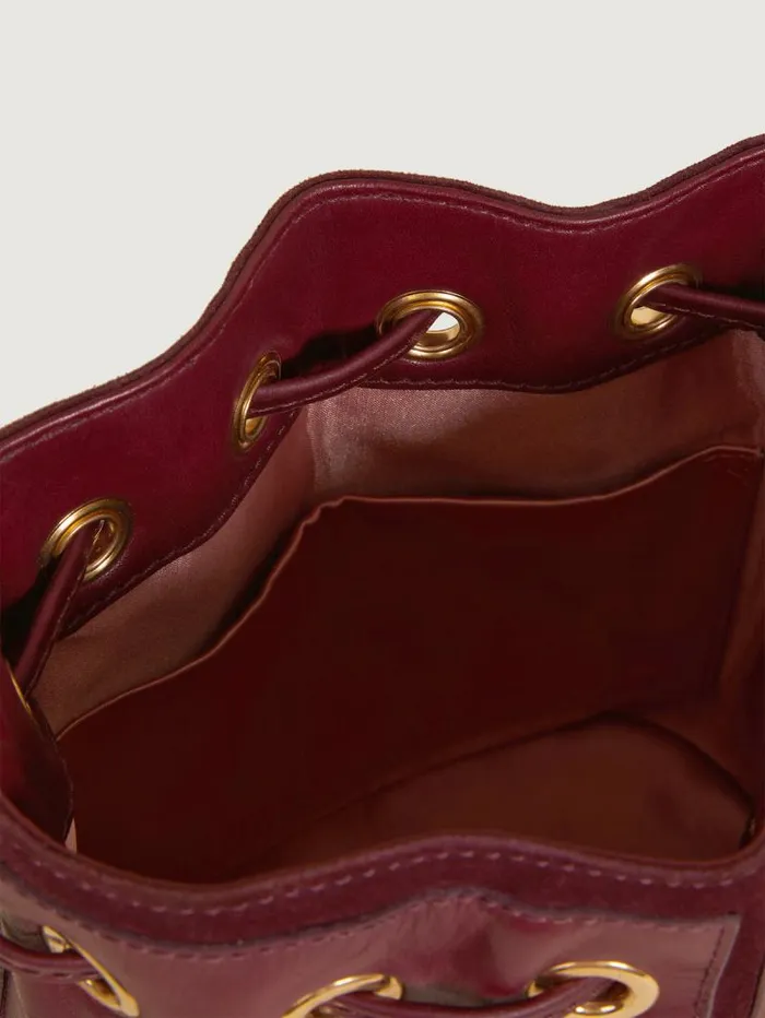 Rouje Bags and Baskets Women Ben Bag Cuir Bordeaux