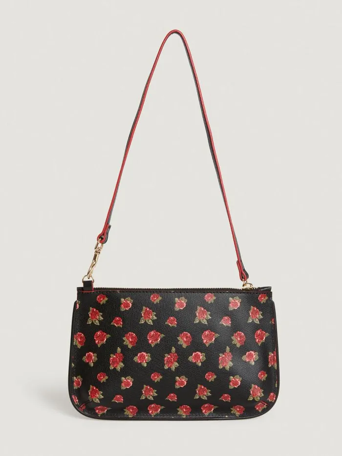 Rouje Bags and Baskets Women Le Mini Bag Fleurs Noir