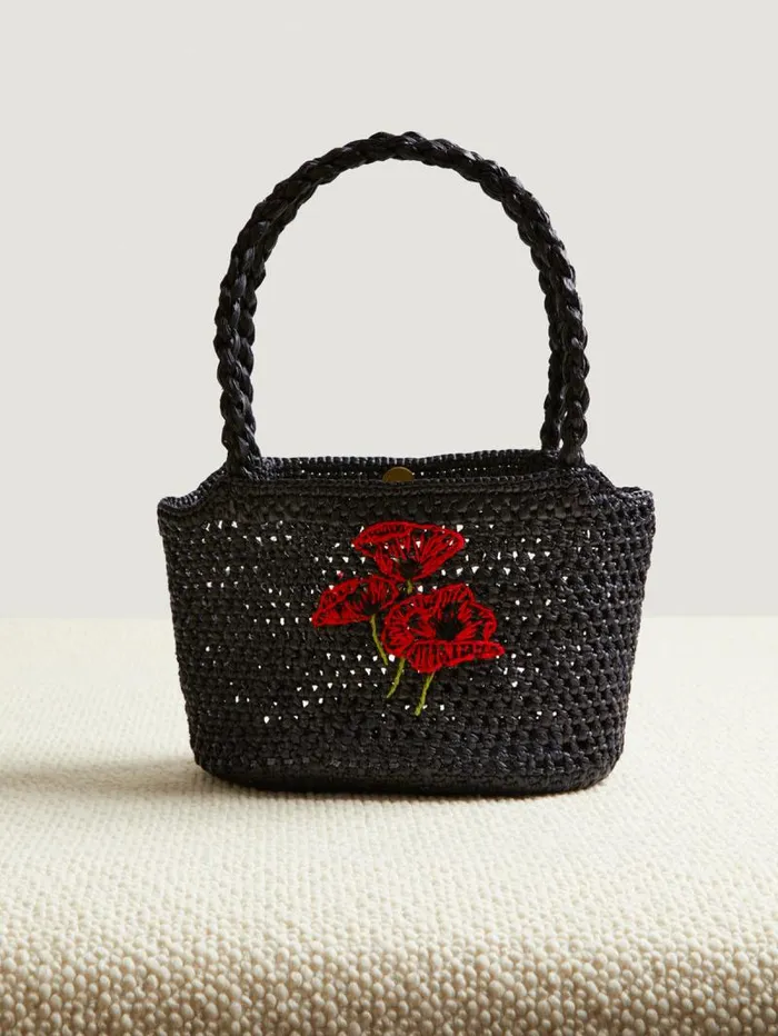 Rouje Bags and Baskets Women Louis Basket Bag Uni Noir