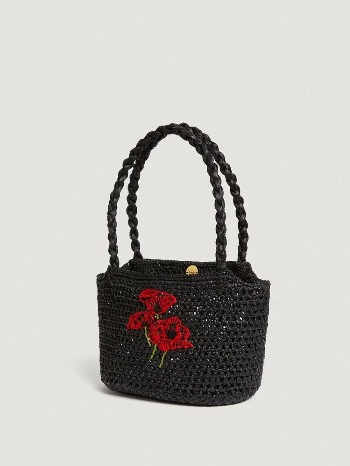 Rouje Bags and Baskets Women Louis Basket Bag Uni Noir