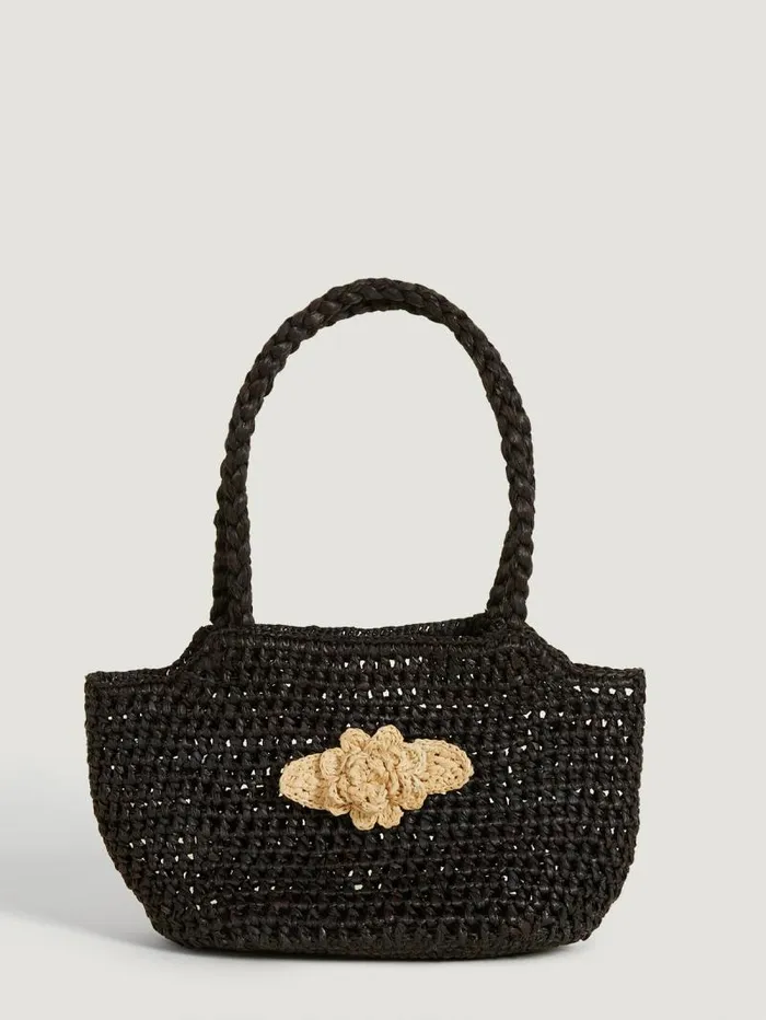 Rouje Bags and Baskets Women Rania Basket Bag Uni Noir