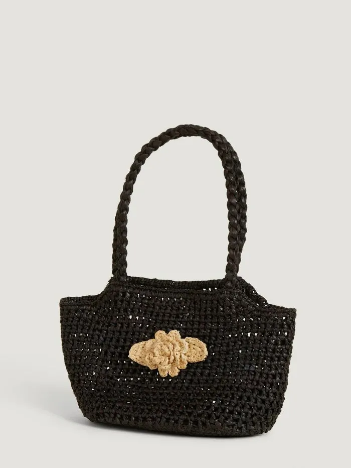 Rouje Bags and Baskets Women Rania Basket Bag Uni Noir