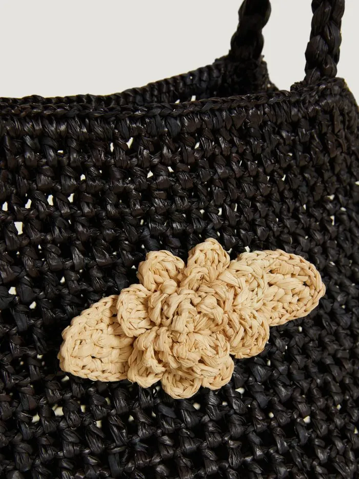 Rouje Bags and Baskets Women Rania Basket Bag Uni Noir