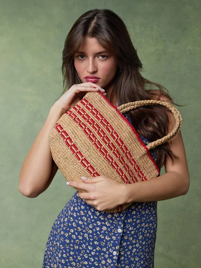 Rouje Bags and Baskets Women Sebastien Basket Bag Uni Rouge