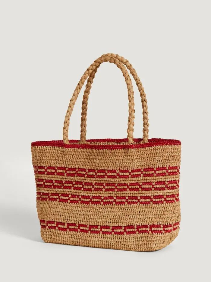 Rouje Bags and Baskets Women Sebastien Basket Bag Uni Rouge