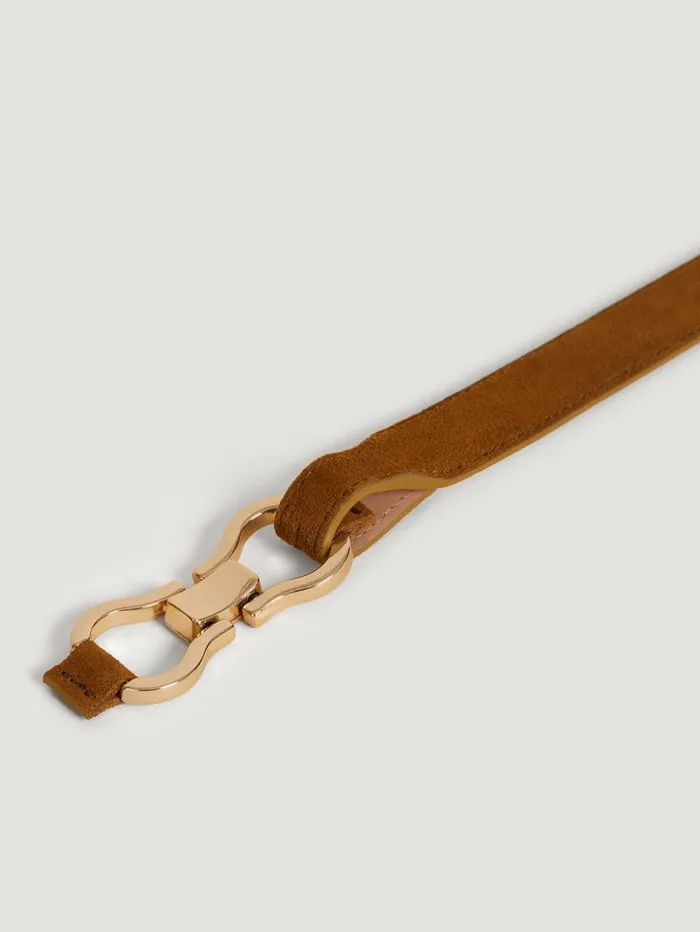 Rouje Belts Women Laure Belt Suede Kaki