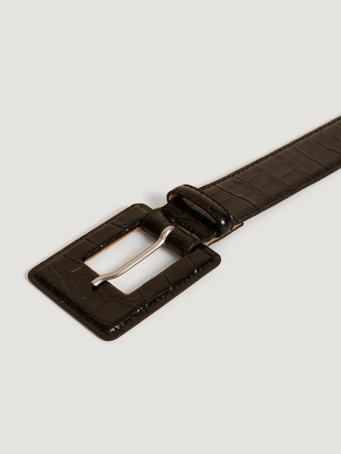 Rouje Belts Women Nawel Belt Croco Noir