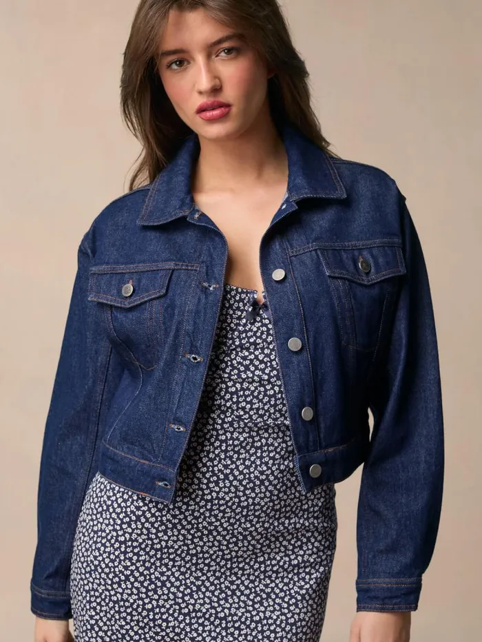 Rouje Coats and Jackets Women Joe Jacket Denim Brut