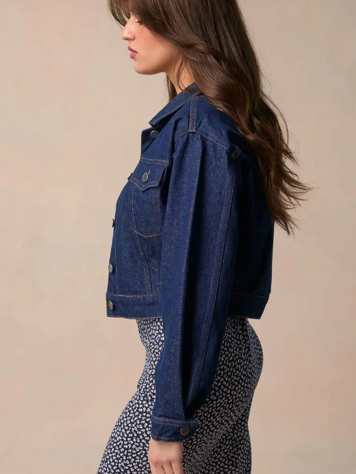 Rouje Coats and Jackets Women Joe Jacket Denim Brut