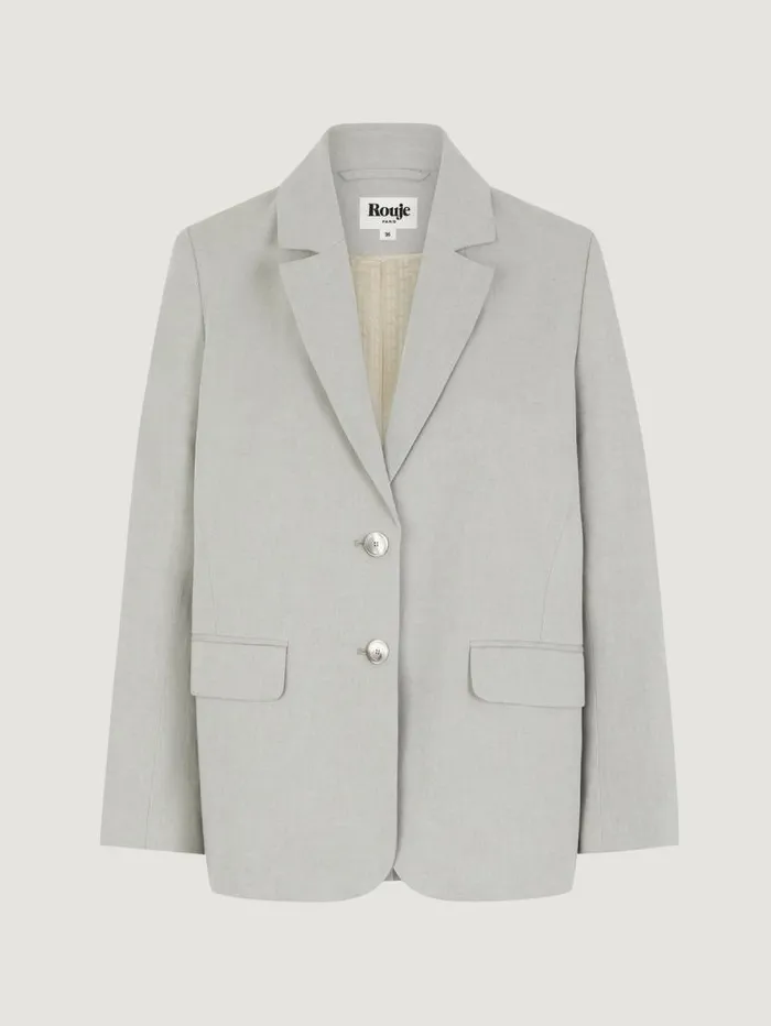 Rouje Coats and Jackets Women Valentin Jacket Uni Vert De Gris