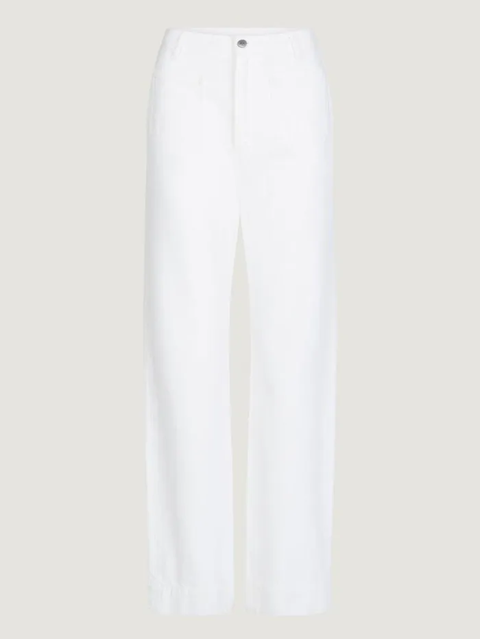 Rouje Denim Women Belleville Jeans Uni Blanc