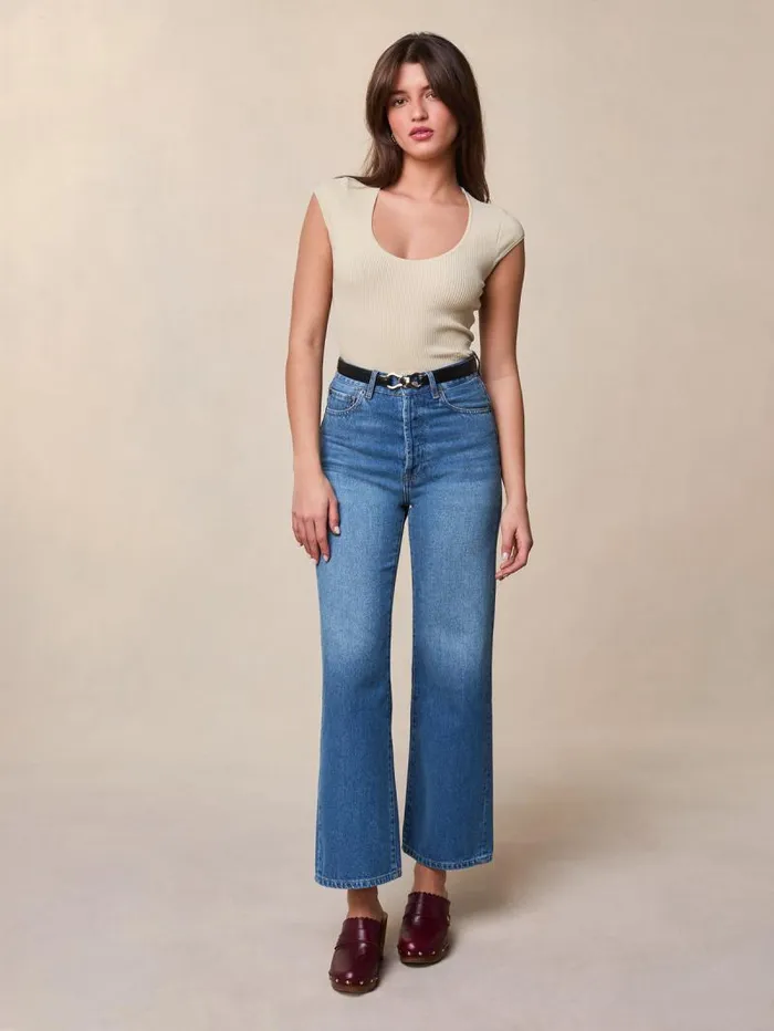 Rouje Denim Women Concorde Jeans Indigo Double Stoneindigodoublestone
