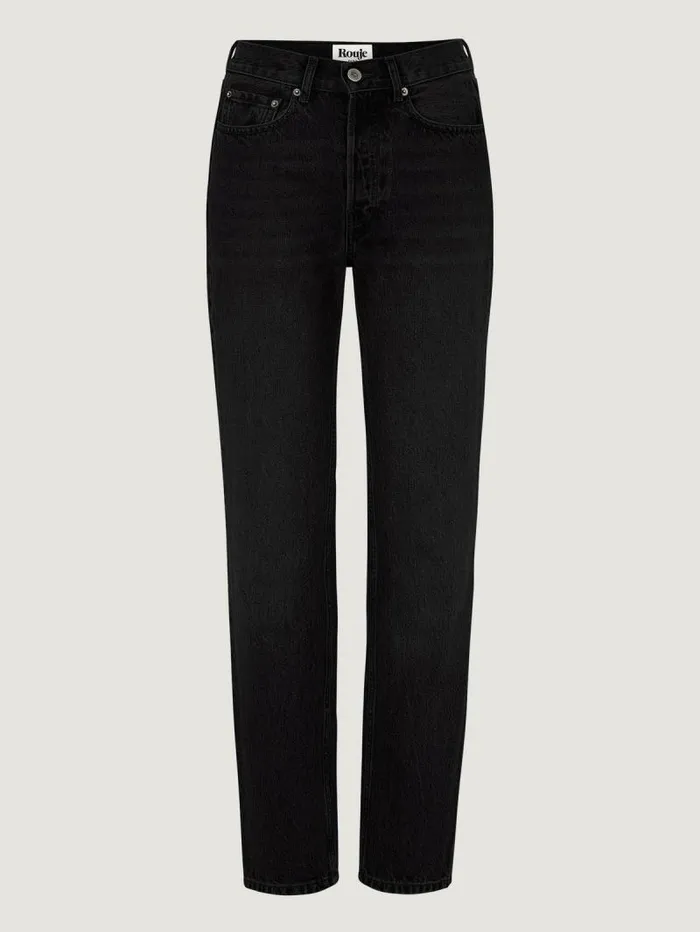 Rouje Denim Women Germain Jeans Uni Black Stone Simple