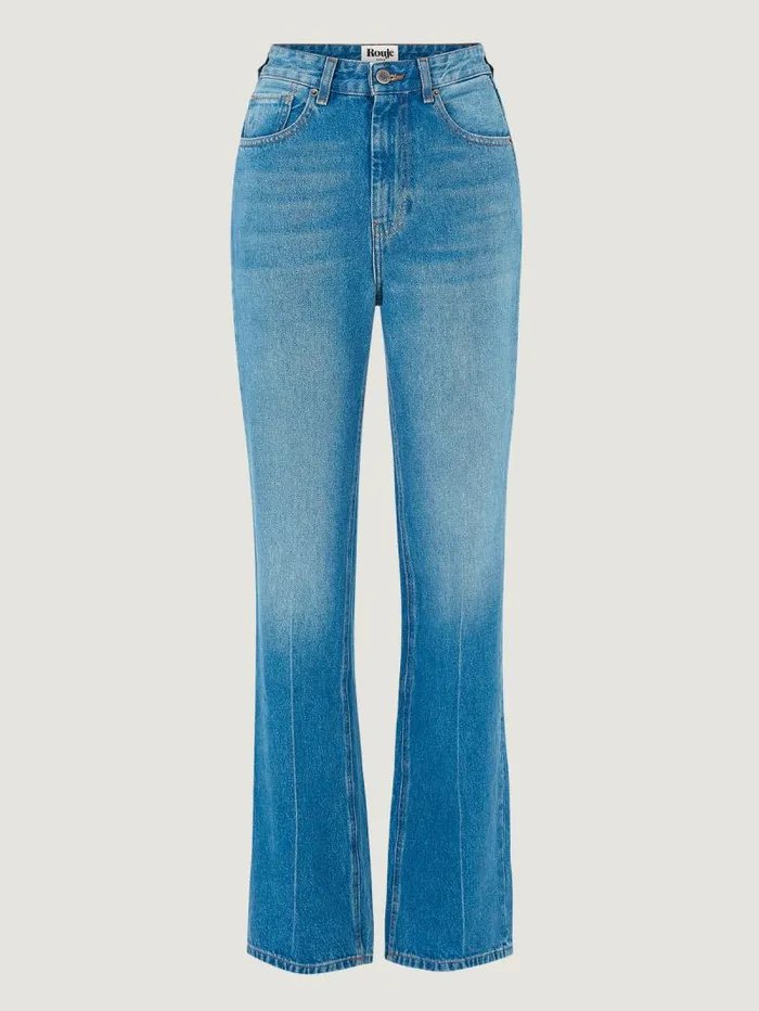 Rouje Denim Women Madeleine Jeans Indigo Double Stoneindigodoublestone