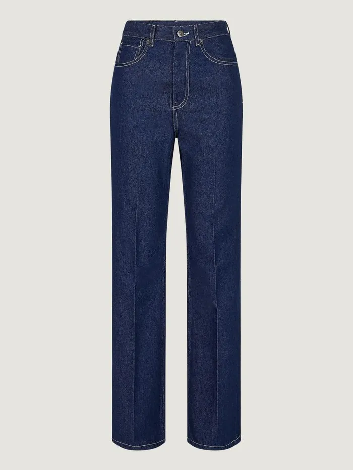 Rouje Denim Women Madeleine Jeans Uni Indigo Rinseuni Indigorinse