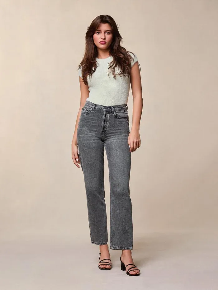 Rouje Denim Women Marais Jeans Black Vintage Washnoirvintagewash
