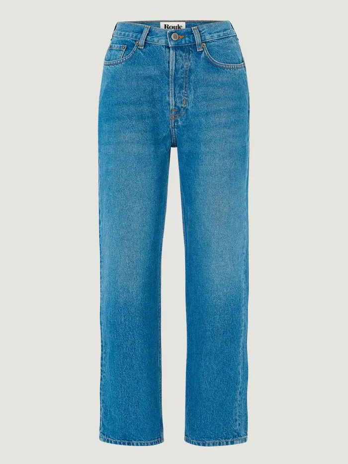 Rouje Denim Women Marais Jeans Indigo Double Stoneindigodoublestone