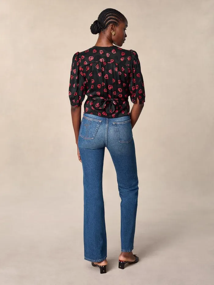 Rouje Denim Women Montorgueil Jeans Uni Indigo Double Stone