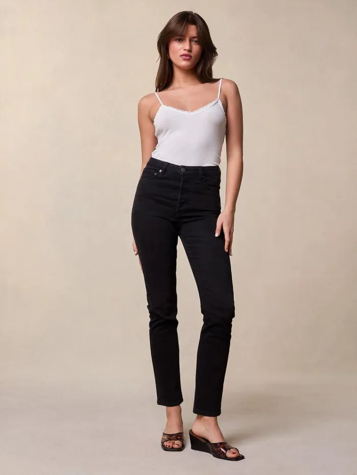 Rouje Denim Women Odeon Jeans Black Stone Simplenoirstonesimple